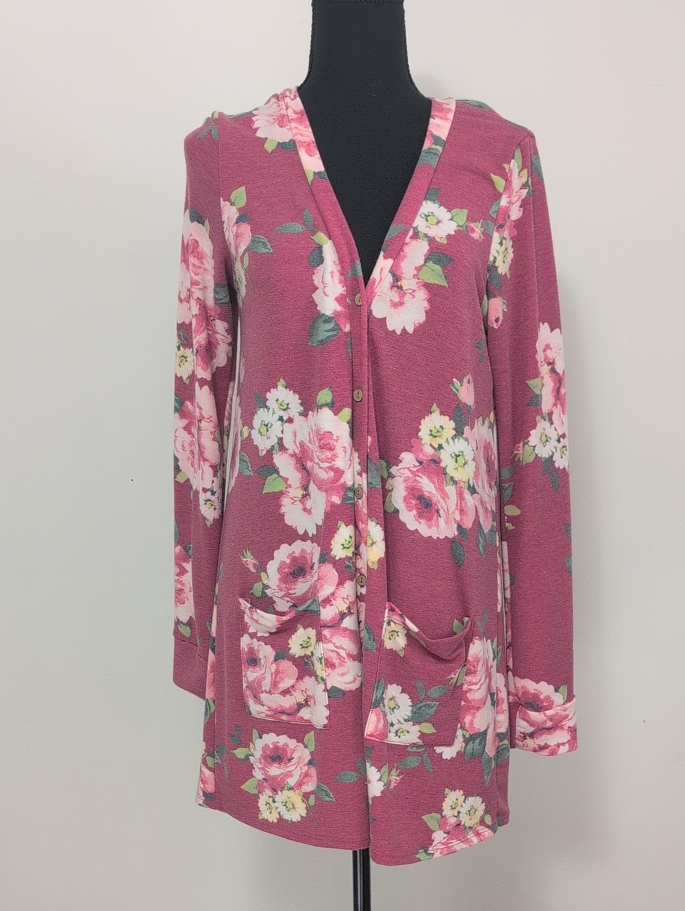 Floral cardigan